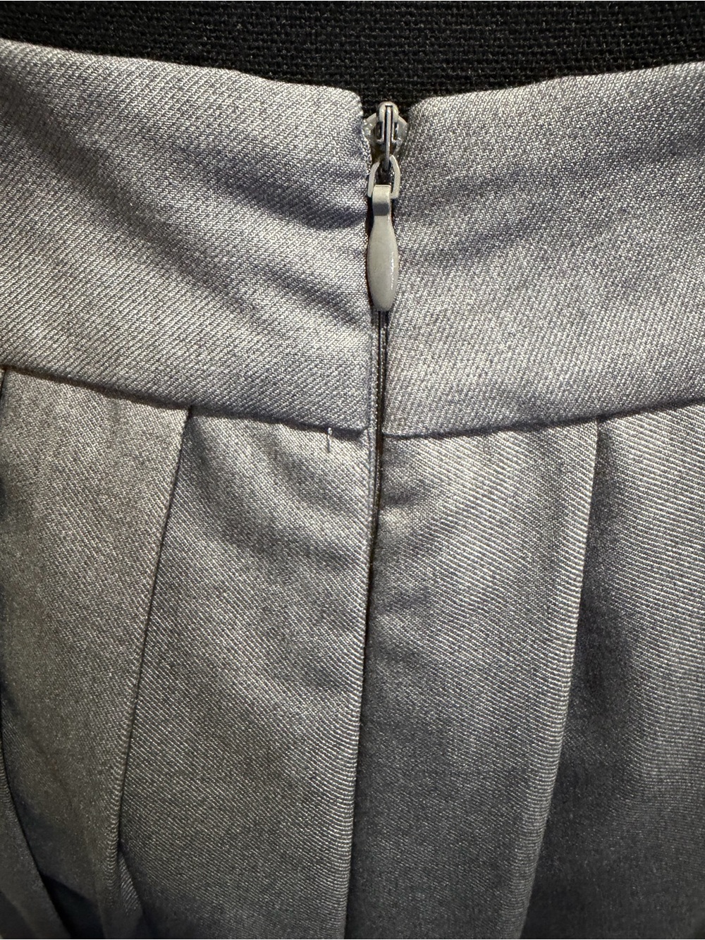 New Commense Gray Pleated Maxi Skirt - Picture 5 of 7